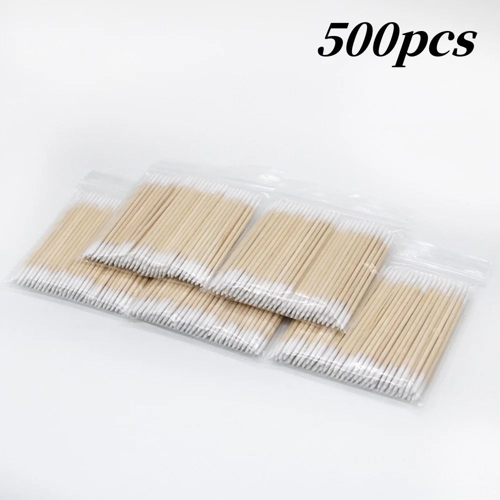 Disposable Precision Nail Polish Remover and Cotton Cleaning Sticks