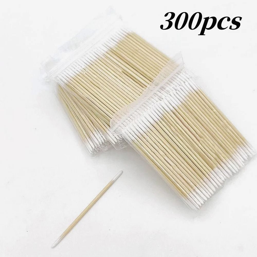 Disposable Precision Nail Polish Remover and Cotton Cleaning Sticks