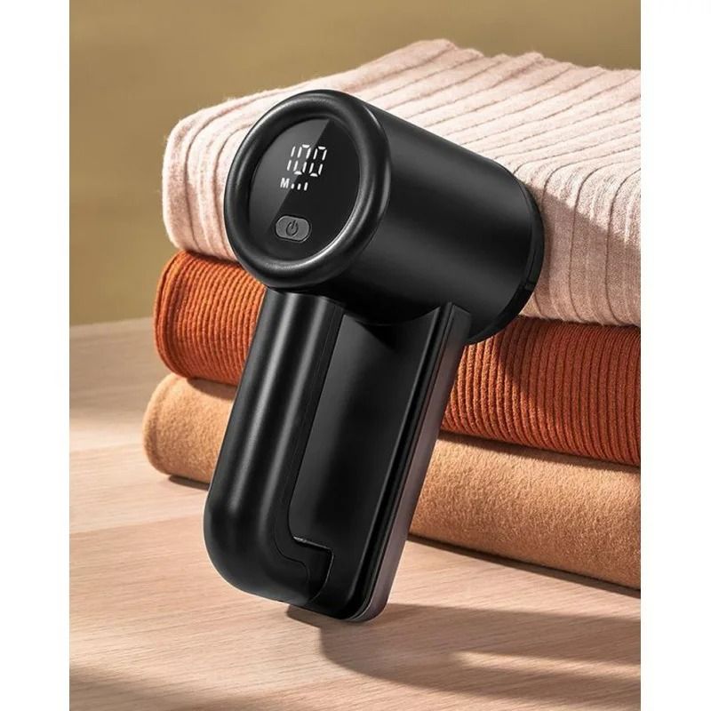 Rechargeable Fabric Clothes Shaver 3 Speeds 2000mAh LED Display Lint Remover