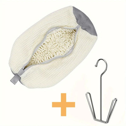 Shoe Washing Bag Microfiber Closure Washing Machine Laundry Bag for Sneakers