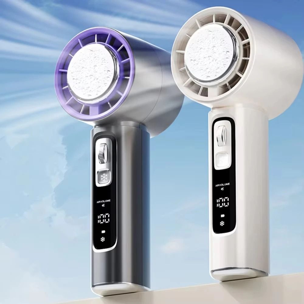 Rechargeable 4000mAh Electric Handheld Fan 100 Speeds Adjustable Portable Outdoor Turbo Fan