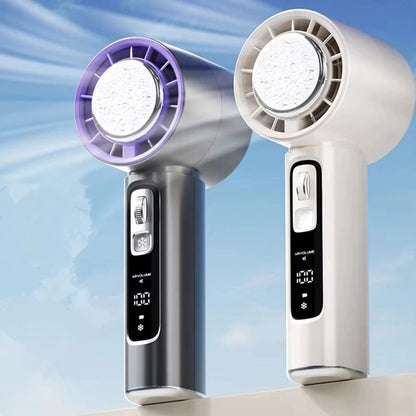 Rechargeable 4000mAh Electric Handheld Fan 100 Speeds Adjustable Portable Outdoor Turbo Fan