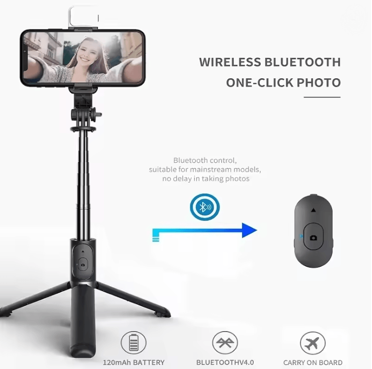 Mi ExtendPro Selfie Stick & LED Fill Light