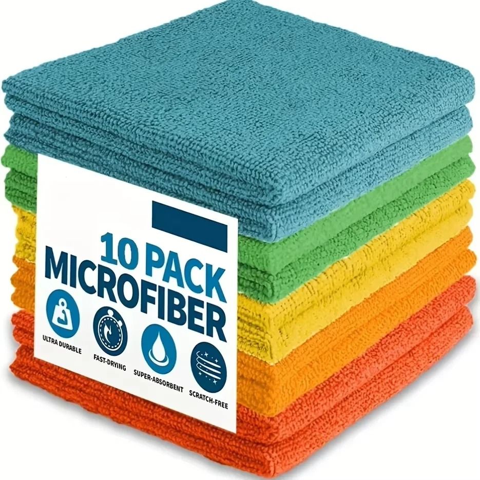 Ultra Soft Microfiber Kitchen Cleaning Cloth Set