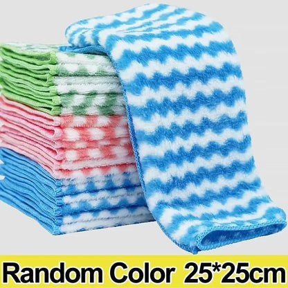 Ultra Soft Microfiber Kitchen Cleaning Cloth Set