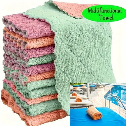 Ultra Soft Microfiber Kitchen Cleaning Cloth Set
