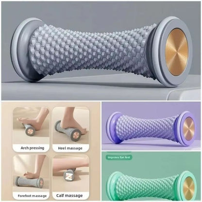 Arch & Heel Relief Foot Roller Ball – Manual Plastic Foot Massager for Muscle Relaxation & Plantar Fascia Care