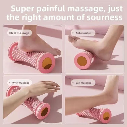 Arch & Heel Relief Foot Roller Ball – Manual Plastic Foot Massager for Muscle Relaxation & Plantar Fascia Care