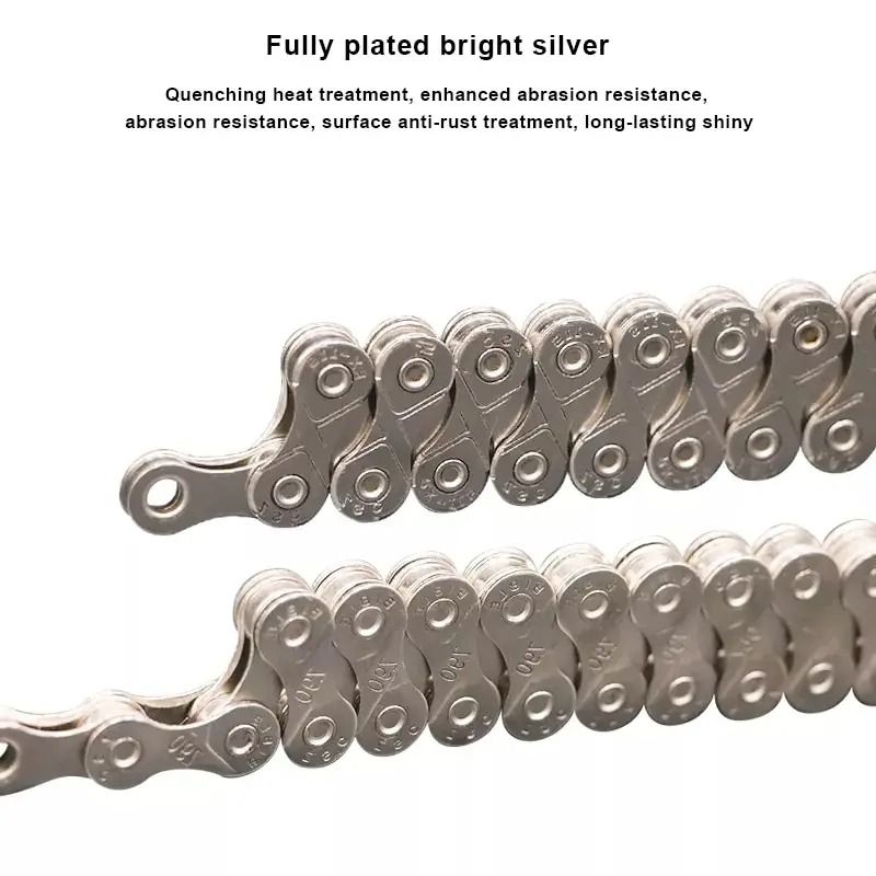 Lightweight Multi-Speed Bicycle Chain for Road and Mountain Bikes