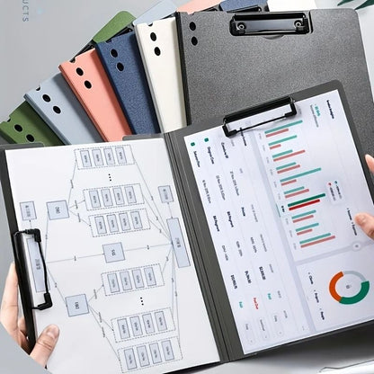 A4 Document Organizer Clipboard with Cover