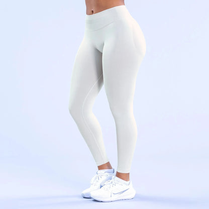 Seamless Yoga Pants for Women, Solid Color, High Waist Tummy Control, Sexy Hip Lifting Tight Sports Pants for Fitness