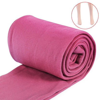 Women's Winter Thermal Leggings, Fluff Lined, Warm Thick Pantyhose, Stretch Slim Pants