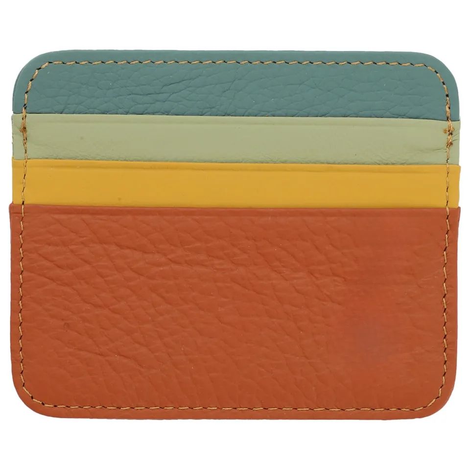 Ultra Thin Credit Card Holder, Slim Minimalist Wallet, with 6 Card Slots and Money Clip