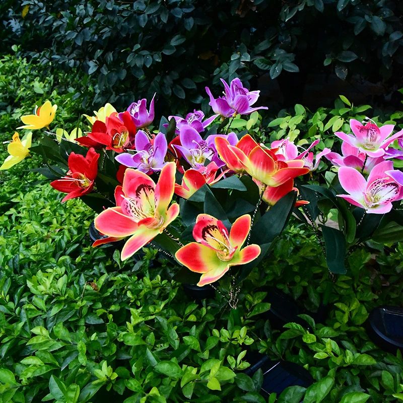 LED Solar Flower Garden Lights