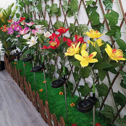 LED Solar Flower Garden Lights