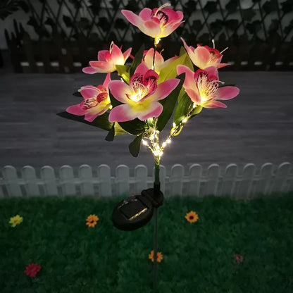 LED Solar Flower Garden Lights
