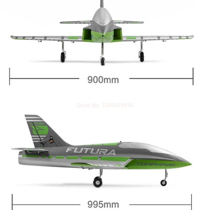 High Performance Electric Jet Airplane with Flaps and Ducted Fan