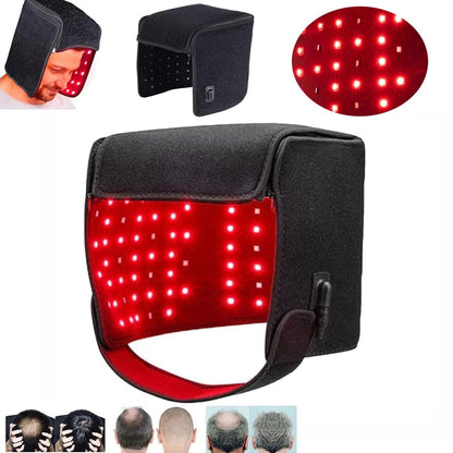 Red Light Therapy Cap – Infrared Hair Regrowth Hat for Thinning Hair, Hair Loss Prevention, Stress Relief Scalp Relaxati