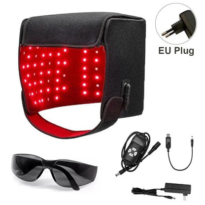 Red Light Therapy Cap – Infrared Hair Regrowth Hat for Thinning Hair, Hair Loss Prevention, Stress Relief Scalp Relaxati