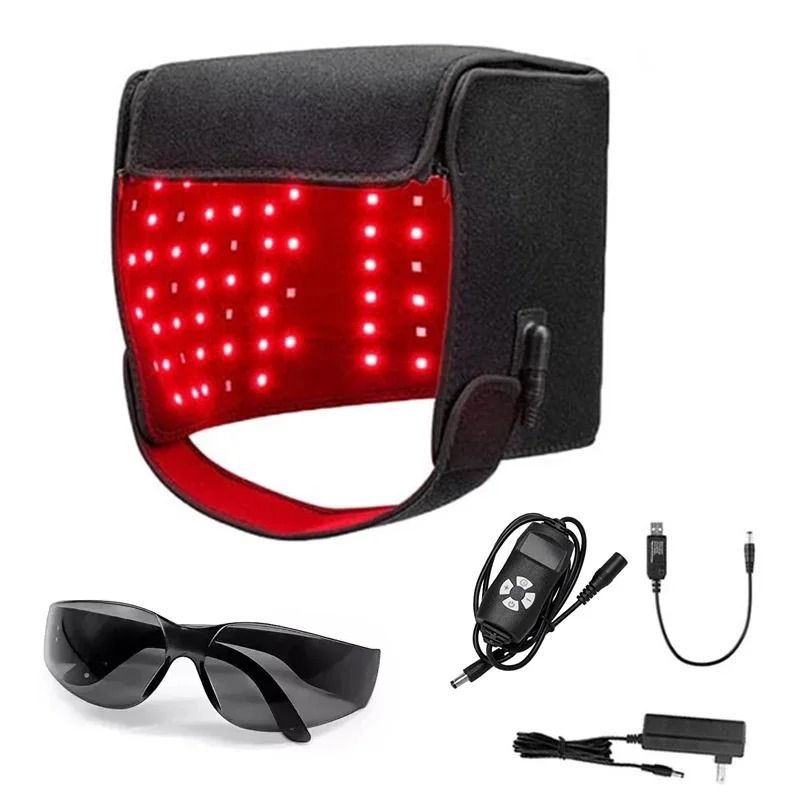 Red Light Therapy Cap – Infrared Hair Regrowth Hat for Thinning Hair, Hair Loss Prevention, Stress Relief Scalp Relaxati