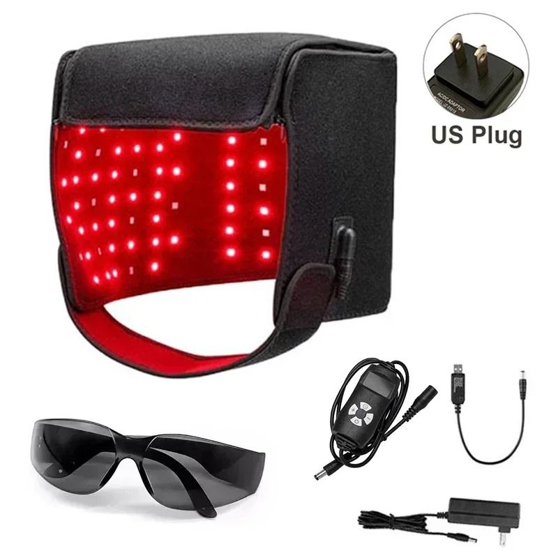 Red Light Therapy Cap – Infrared Hair Regrowth Hat for Thinning Hair, Hair Loss Prevention, Stress Relief Scalp Relaxati