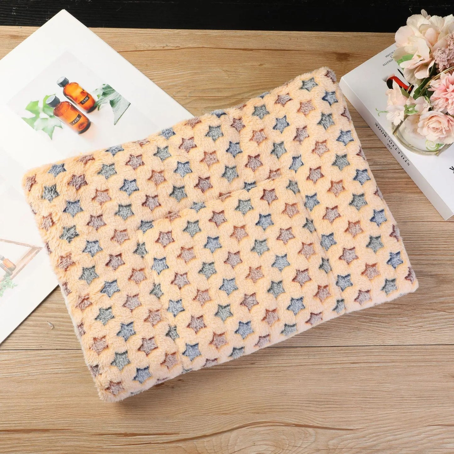 Soft Flannel Pet Mat for Dog or Cat Bed
