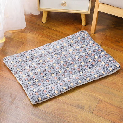 Soft Flannel Pet Mat for Dog or Cat Bed