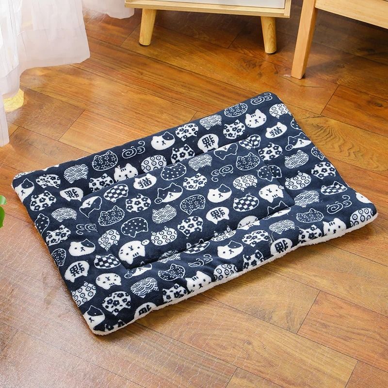 Soft Flannel Pet Mat for Dog or Cat Bed