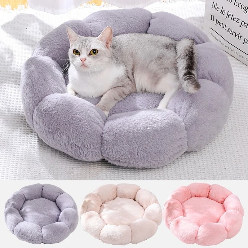 Winter Soft Plush Pet Sleeping Cushion for Dogs and Cats