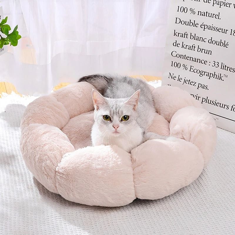 Winter Soft Plush Pet Sleeping Cushion for Dogs and Cats