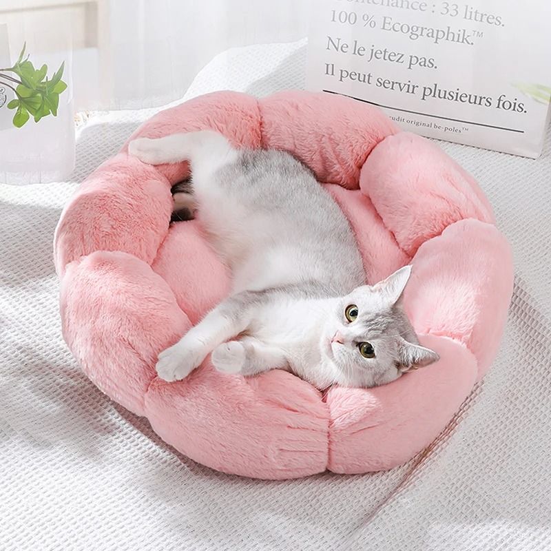 Winter Soft Plush Pet Sleeping Cushion for Dogs and Cats