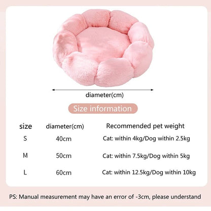 Winter Soft Plush Pet Sleeping Cushion for Dogs and Cats