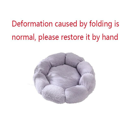 Winter Soft Plush Pet Sleeping Cushion for Dogs and Cats