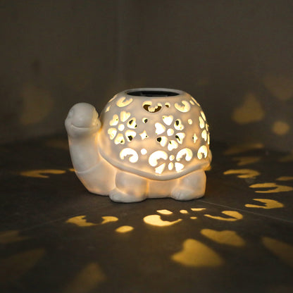 Unique Female Solar Outdoor Statue With Light, Garden Statue for Mom, Perfect Birthday Gift for Spring Decoration