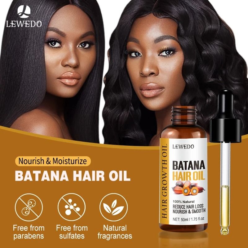 Pure Batana Oil for Fast Hair Growth and Deep Nourishment