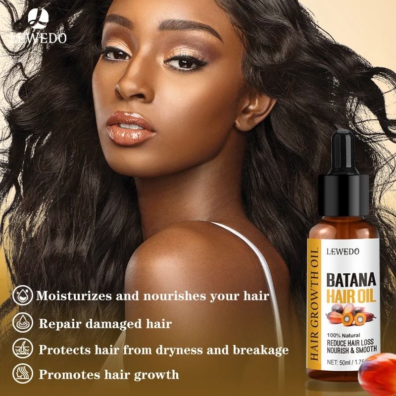 Pure Batana Oil for Fast Hair Growth and Deep Nourishment