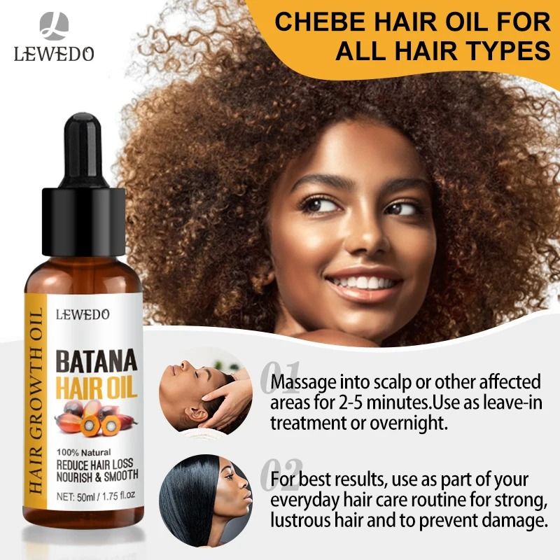 Pure Batana Oil for Fast Hair Growth and Deep Nourishment