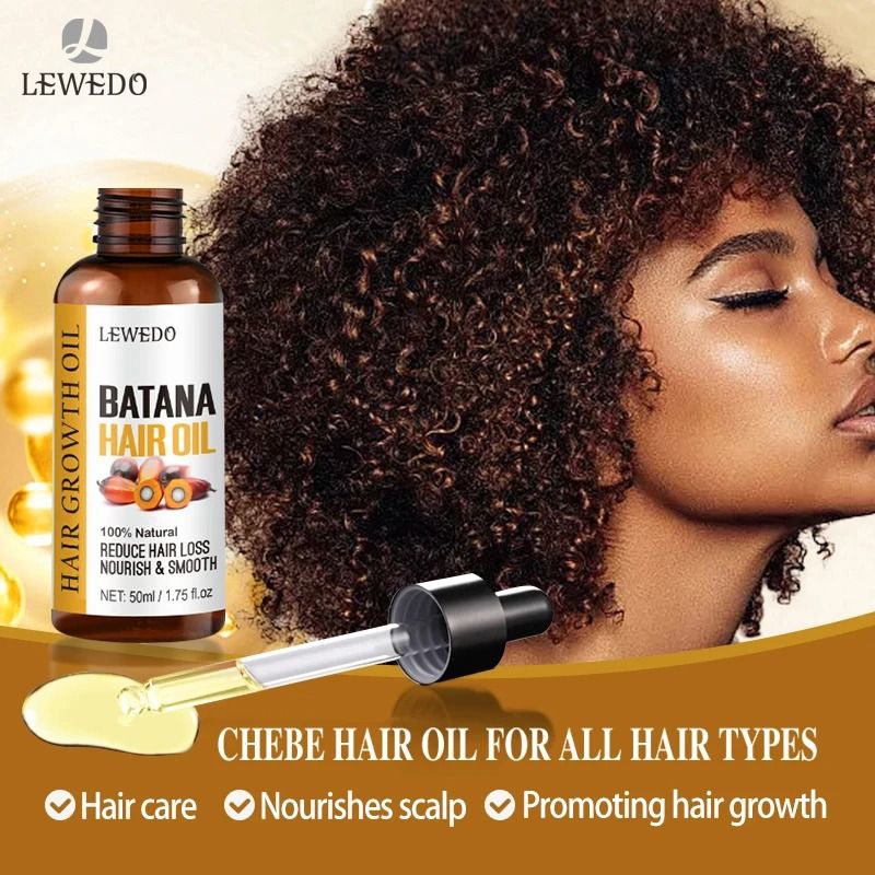 Pure Batana Oil for Fast Hair Growth and Deep Nourishment