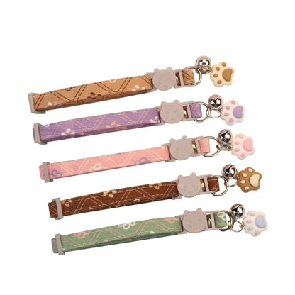 Adjustable Pet Collar with Bell for Small Dogs and Cats