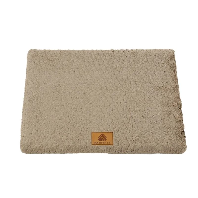 Plush Foam Pet Bed with Washable Cover