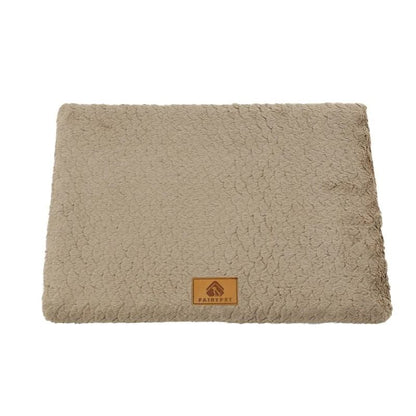 Plush Foam Pet Bed with Washable Cover