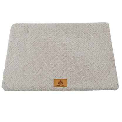 Plush Foam Pet Bed with Washable Cover