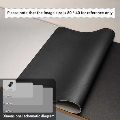 Large PU Leather Desk Mat Waterproof Office and Gaming Mouse Pad
