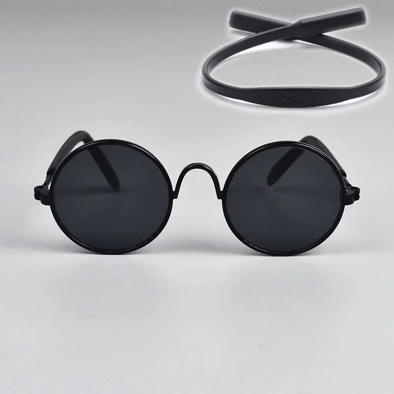 Cute Pet Sunglasses for Cats and Small Dogs UV Protection Summer Photo Props
