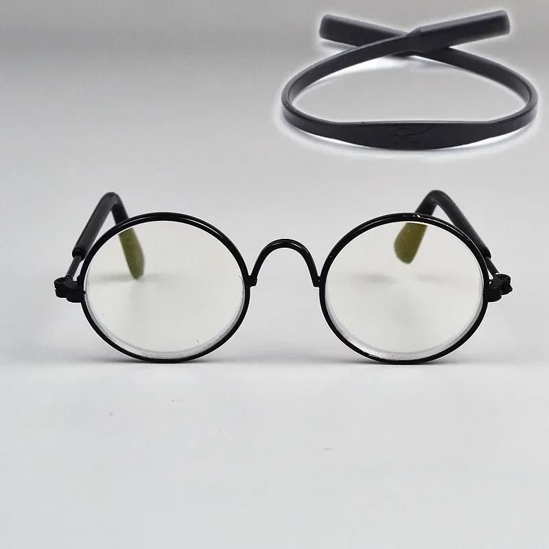 Cute Pet Sunglasses for Cats and Small Dogs UV Protection Summer Photo Props