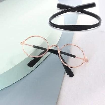 Cute Pet Sunglasses for Cats and Small Dogs UV Protection Summer Photo Props