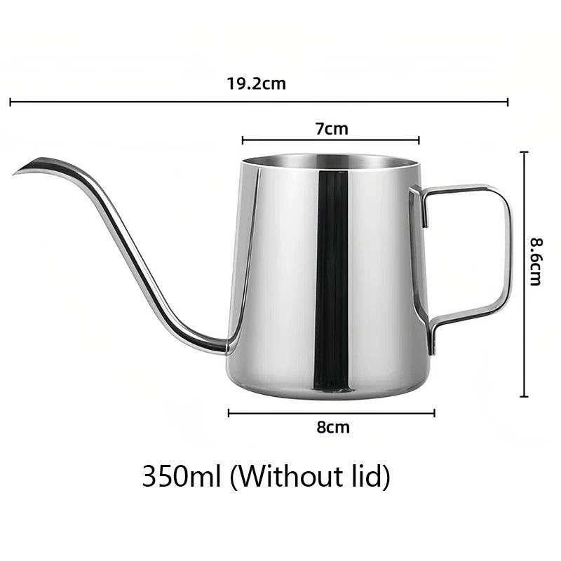 304 Stainless Steel Hanging Ear Pour-Over Coffee Filter Cup Portable Funnel Coffee Utensil