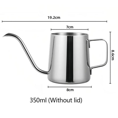 304 Stainless Steel Hanging Ear Pour-Over Coffee Filter Cup Portable Funnel Coffee Utensil