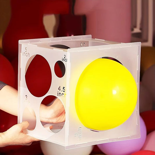 Balloon Size Measurement Box – Perfect Balloon Sizer Tool for Weddings, Parties & Events