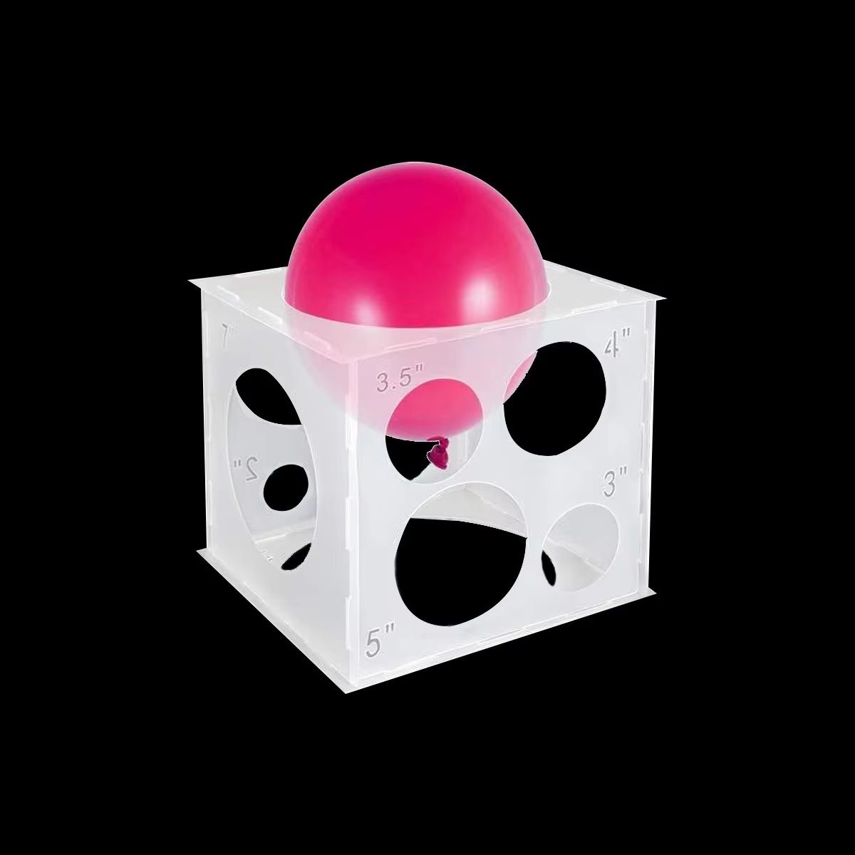 Balloon Size Measurement Box – Perfect Balloon Sizer Tool for Weddings, Parties & Events